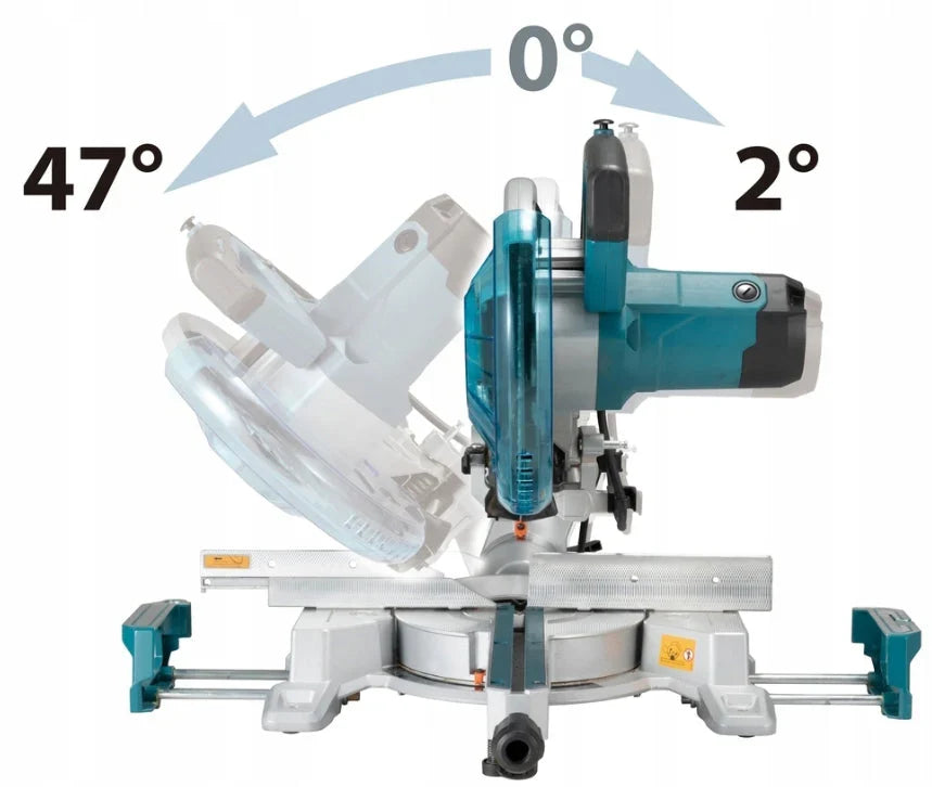 2026 MAKITA LS1110F Sierra ingletadora deslizante 1450 W, disco de 260 mm, LED y arranque suave
