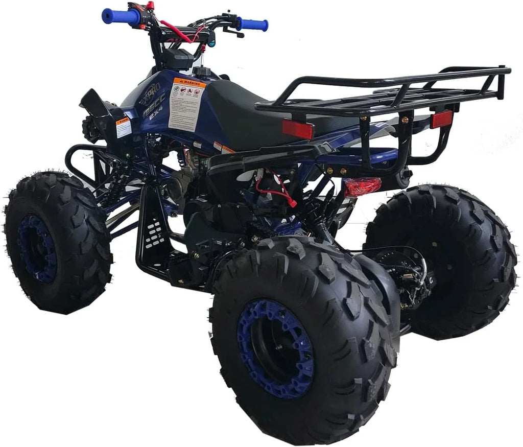 2026 NewX-Pro Brand New 125cc Gas ATV, Automatic Transmission w/Reverse Remote Control Big 19"/18" Tires