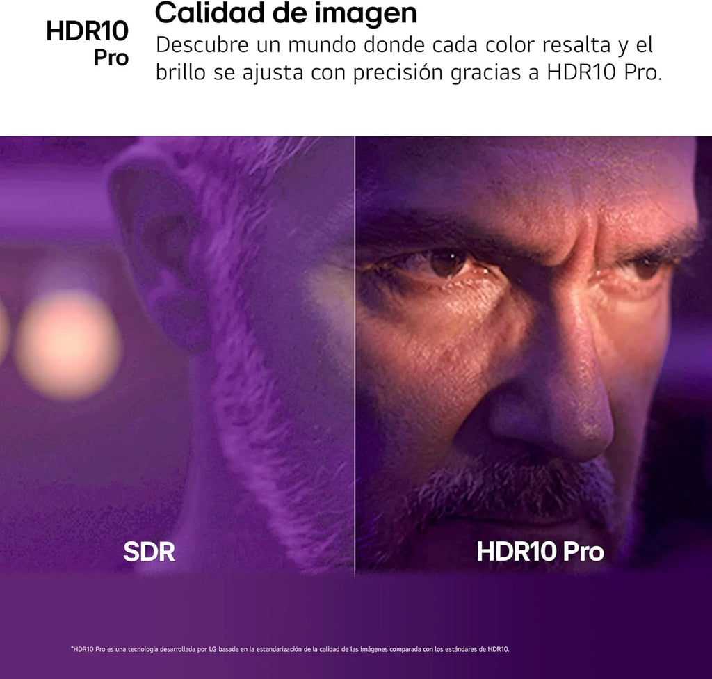 2026 65UT73006LA 65 ",UHD 4K, Serie UT73, Smart TV, WebOS24, Procesador a5, HDR10, Dolby Digital Plus, SmartTV, 3840x2160, Negro