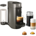 2026 NewNespresso New Vertuo Plus Coffee and Espresso Machine by De'Longhi with Aerocinno, Gray, Single-Serve Brewers
