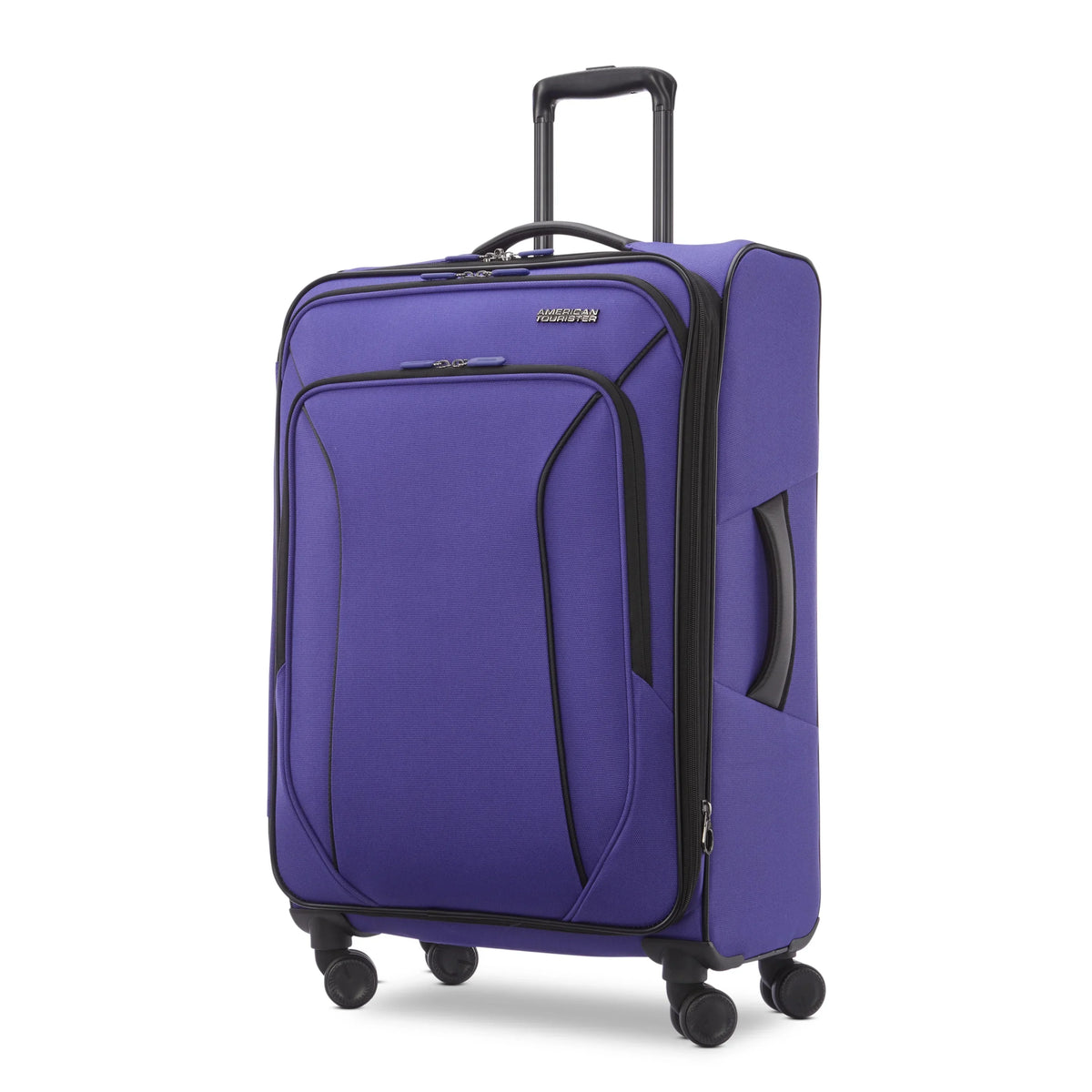 2026 NewAmerican Tourister X-Lite 3-Piece Luggage Set with Spinner Wheels - Light Grey