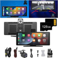2026 NewCartablet Pro Max 2025 Model, 10.26" HD Car Tablet with 4k Dash Cam, Car Tablet Pro Max 2025, 1080p Backup Camera, GPS Navigation/Voice Control (Recorder+Reversing Camera+Screen Projection(128G))