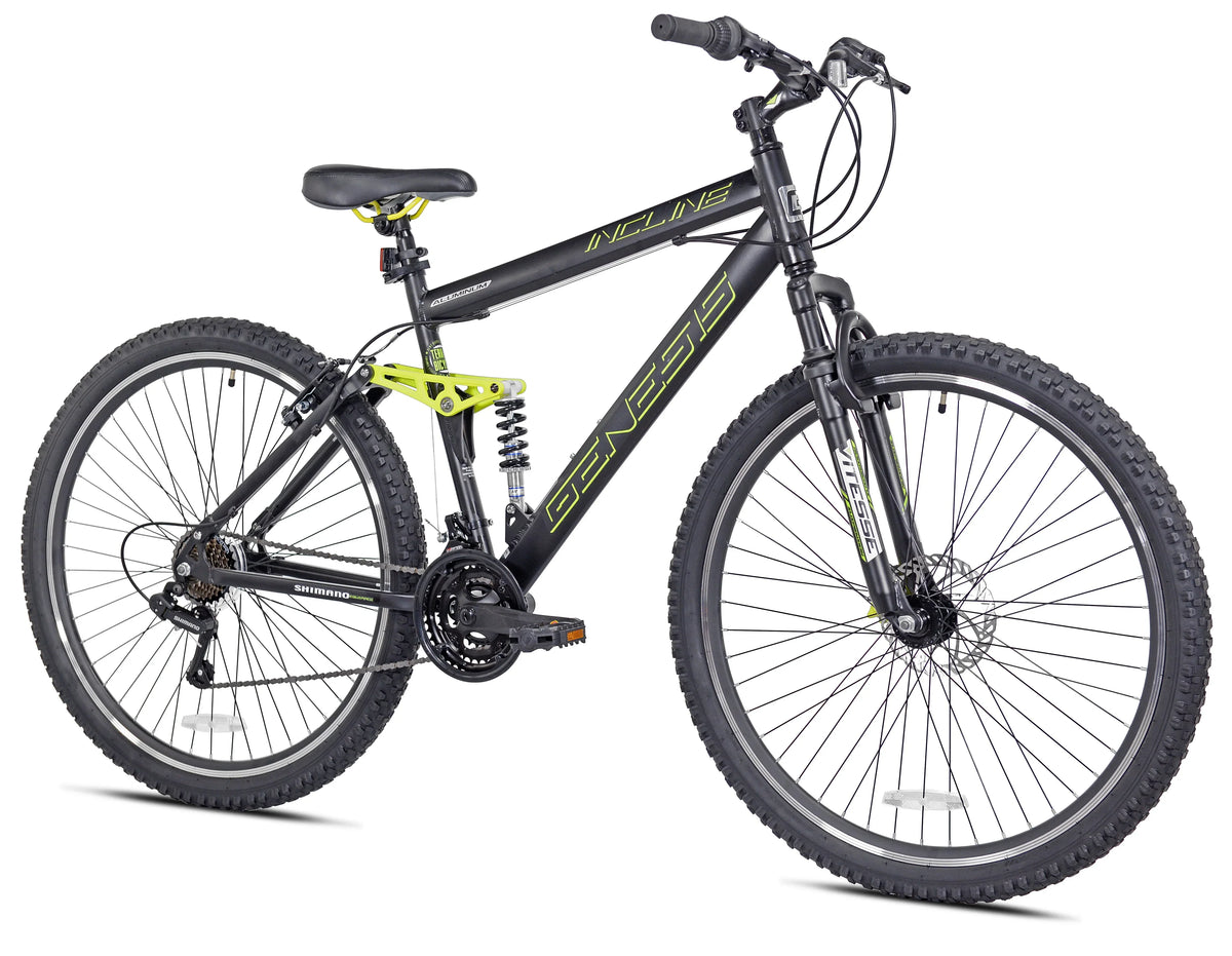 2026 New29" Incline Men's Mountain Bike, Black/Yellow