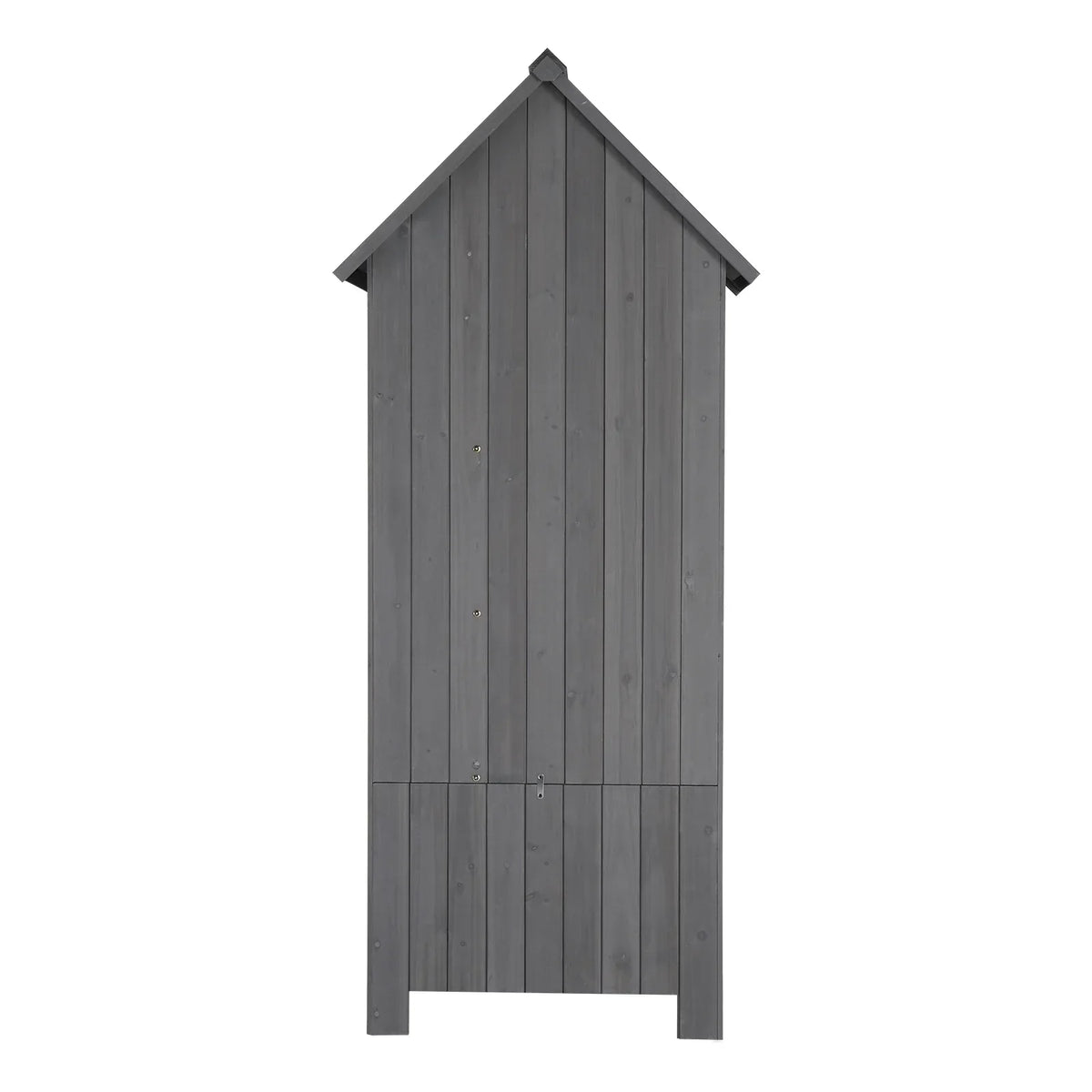 2026 NewiTopRoad 70in Outdoor Storage Shed for Garden Tools, Wooden Patio Shed Lockers