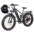 2026 NewElectric Bike for Adults,1000W E Bikes for Men,26" Fat Tire Electric Bikes,48V 17.5AH Battery,28MPH,7 Speed&Dual Hydraulic Disc Brakes,LCD Screen,60Miles Range,Electric Mountain Bicycle