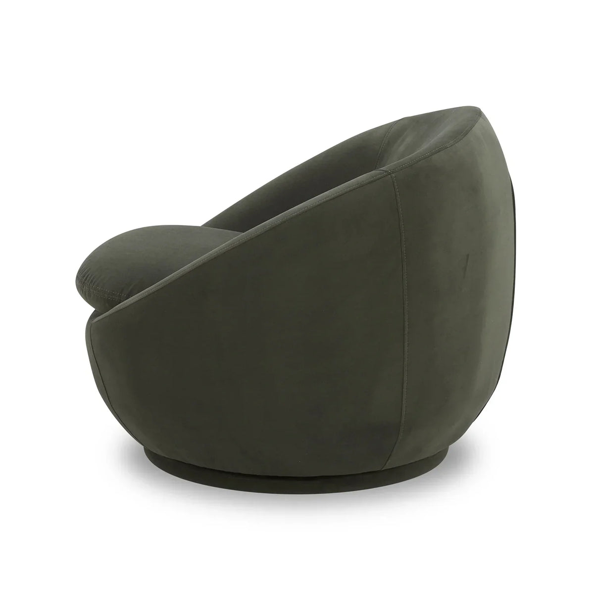 2026 NewBetter Homes & Gardens Mira Swivel Accent Chair, Cream Shearling