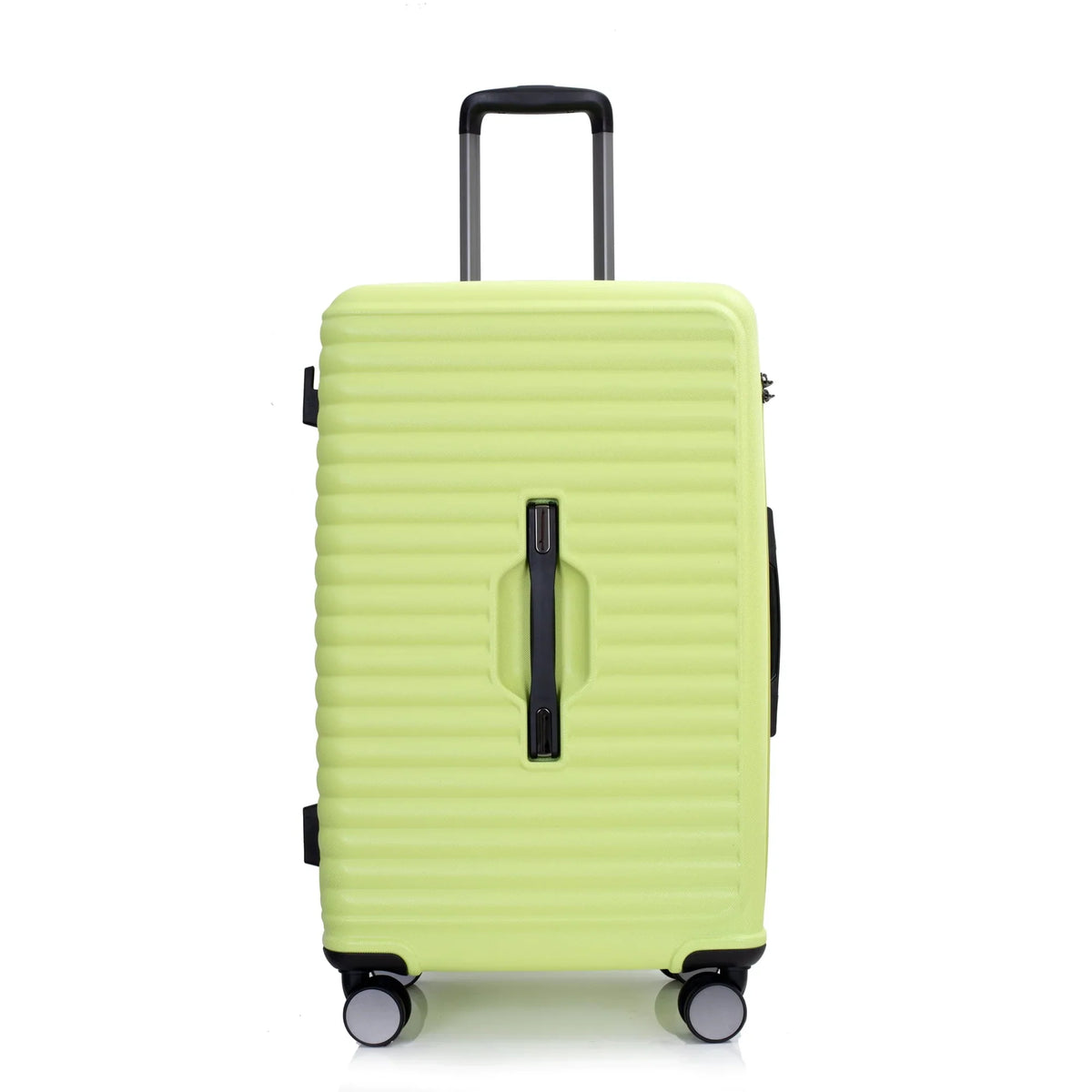 2026 NewPAPROOS 3-Piece Luggage Set (20''/24''/28''), Hardshell Lightweight Suitcase with USB Port and Side Hooks, Travel Luggage with TSA-Lock, Hardside Rolling Luggage for School, Travel, Pink