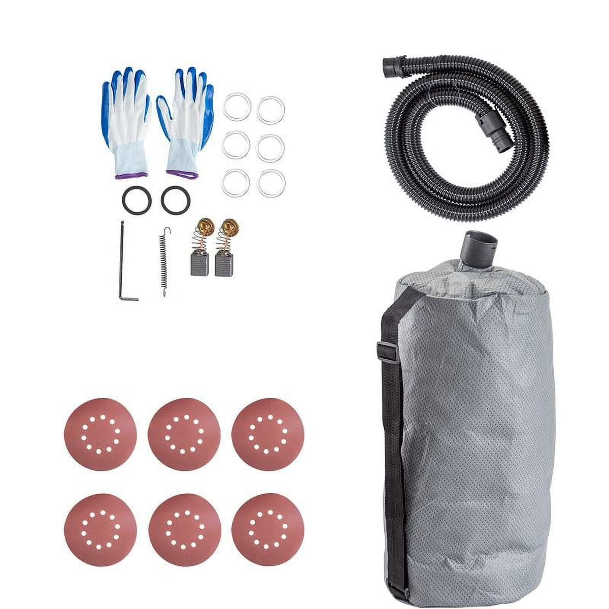 2026 NewDrywall Sander 850W, Electric Drywall Sander, Electric Sander, with LED Strip Light and Vacuum Bag, Variable Speed 800-1750 RPM, Foldable Sheetrock Sander, with Telescope Handle, Wall Sander