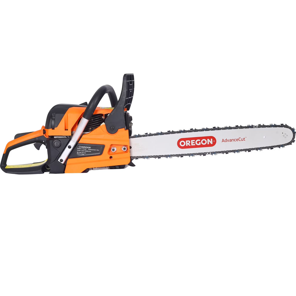 2026 NewCLEARANCE! Chainsaw gas 20inch,52cc Gasoline Chain Saw for Trees,Wood Cutting 2-cycle EPA Compliant,Oregon bar