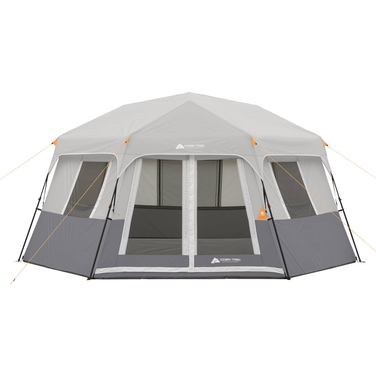 2026 NewOzark Trail 15' x 13' 8-Person Instant Hexagon Cabin Tent, 36.04 lbs