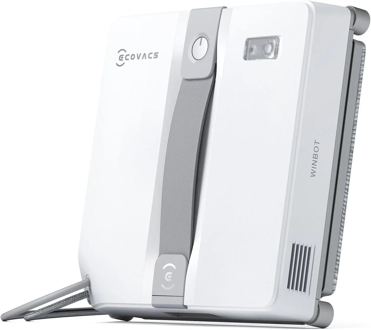 2026 ECOVACS WINBOT Mini Diseño compacto Boquillas dobles con pulverizador ultrasónico, sistema de protección de 9 etapas, planificación inteligente de rutas, 3 modos de limpieza