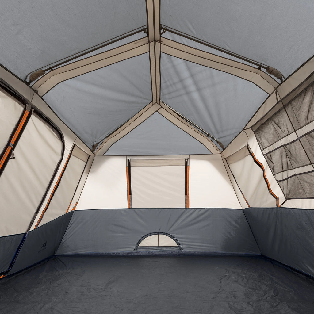 2026 NewOzark Trail 10-Person Instant Cabin Tent – 2-Room Family Camping Tent with Rainfly