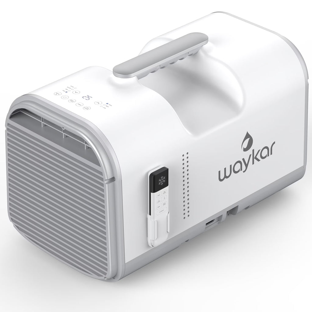 2026 NewWaykar 4500BTU Portable Air Conditioner for Tent, Camping, RV, 130 Sq. Ft., Low Noise, Remote Control