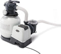 2026 Intex 55228 – Planta de tratamiento de arena Krystal Clear 12.000 L/H, purificador de arena para piscinas, filtro para piscinas, bomba para piscinas/Para piscinas desmontables de hasta 66.000 L., 6 funciones y sistema de bloqueo.