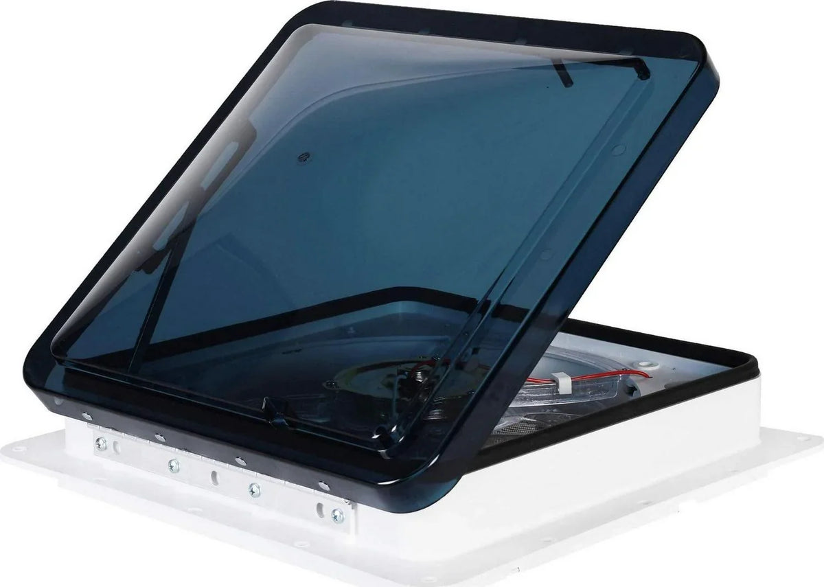 2026 NewDometic FanTastic Vent 7350 - Variable Speed Fan Hatch with Automatic Dome Lift -14×14 Standard Roof Window for RV. Camper. Trailer