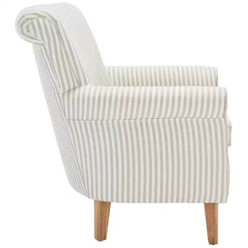 2026 Sillón decorativo tapizado de 1 plaza, beige/verde/azul/rojo