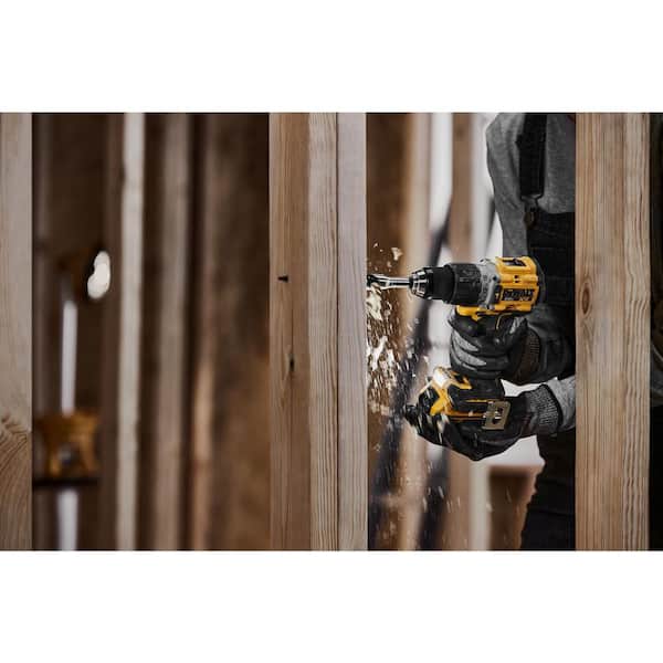 2026 New20V MAX XR Hammer Drill and ATOMIC Impact Driver 2 Tool Combo Kit with (2) 4.0Ah Batteries, Charger, and Bag