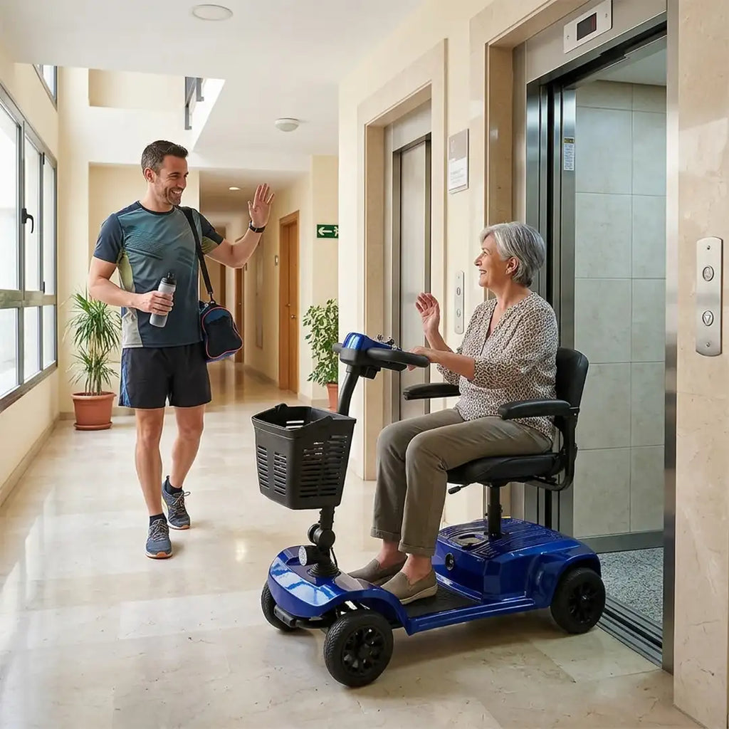 2026 Scooter Eléctrico 4 Ruedas LUCAS