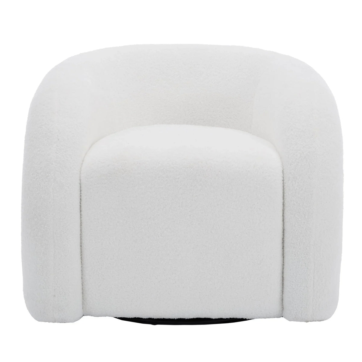 2026 New360" Swivel Accent Chair for Living Room, Boucle Barrel Armchair Single Sofa Chair Reading Chair, Sage Green
