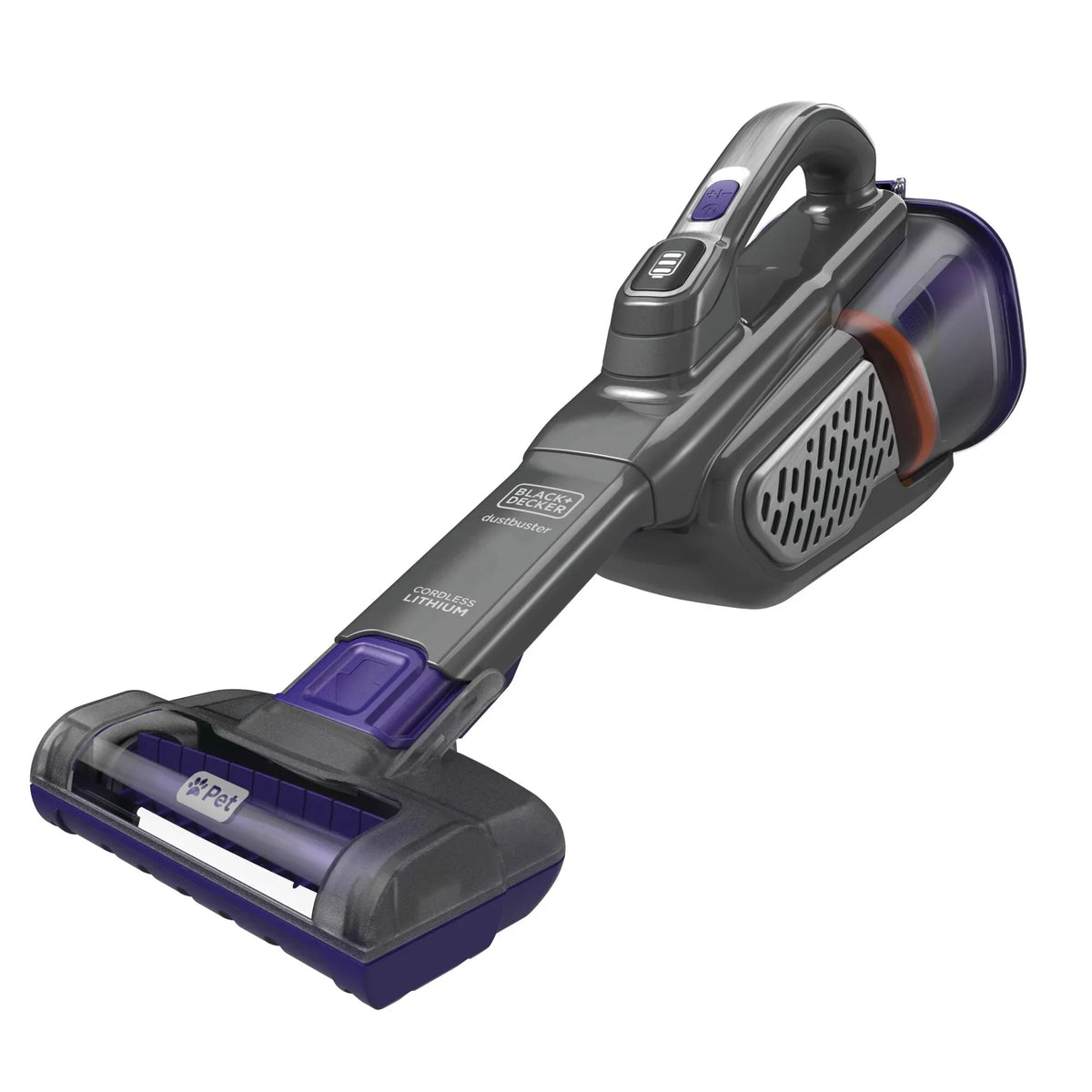 2026 NewBLACK+DECKER dustbuster furbuster AdvanceClean+ Cordless Pet Handheld Vacuum, HHVK515JP07