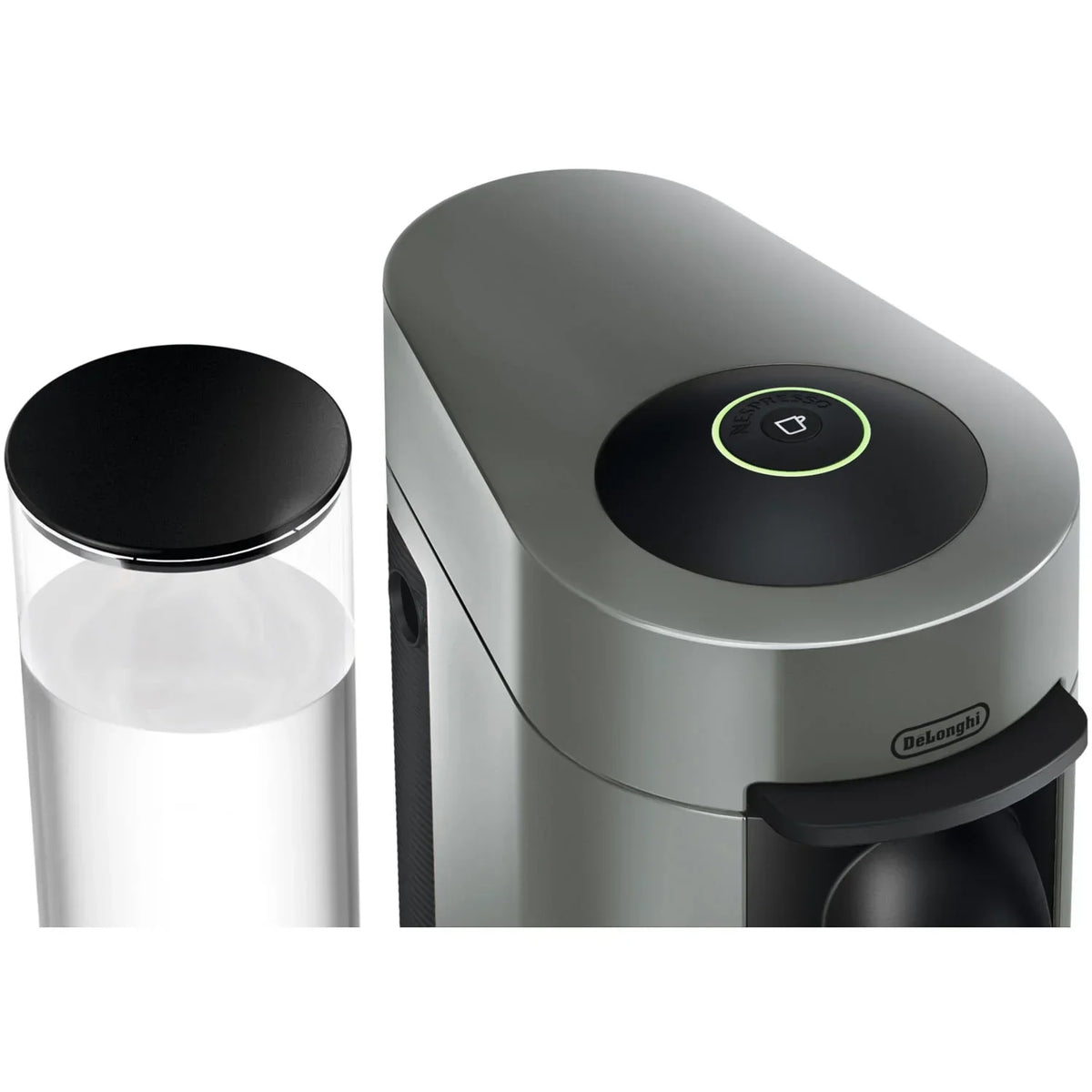 2026 NewNespresso New Vertuo Plus Coffee and Espresso Machine by De'Longhi with Aerocinno, Gray, Single-Serve Brewers