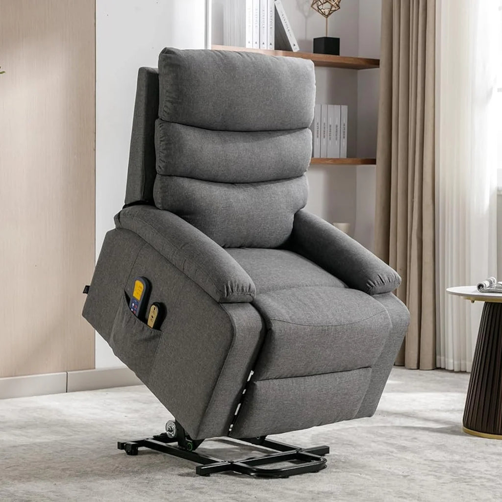 2026 Sillón Eléctrico Levanta Personas Reclinable con MASAJE