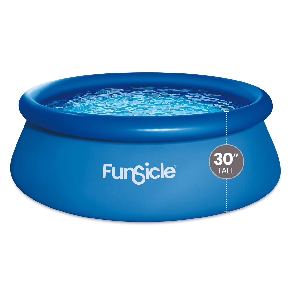 2026 NewFunsicle 8 ft QuickSet Above Ground Swimming Pool, Round, Age 6 & up