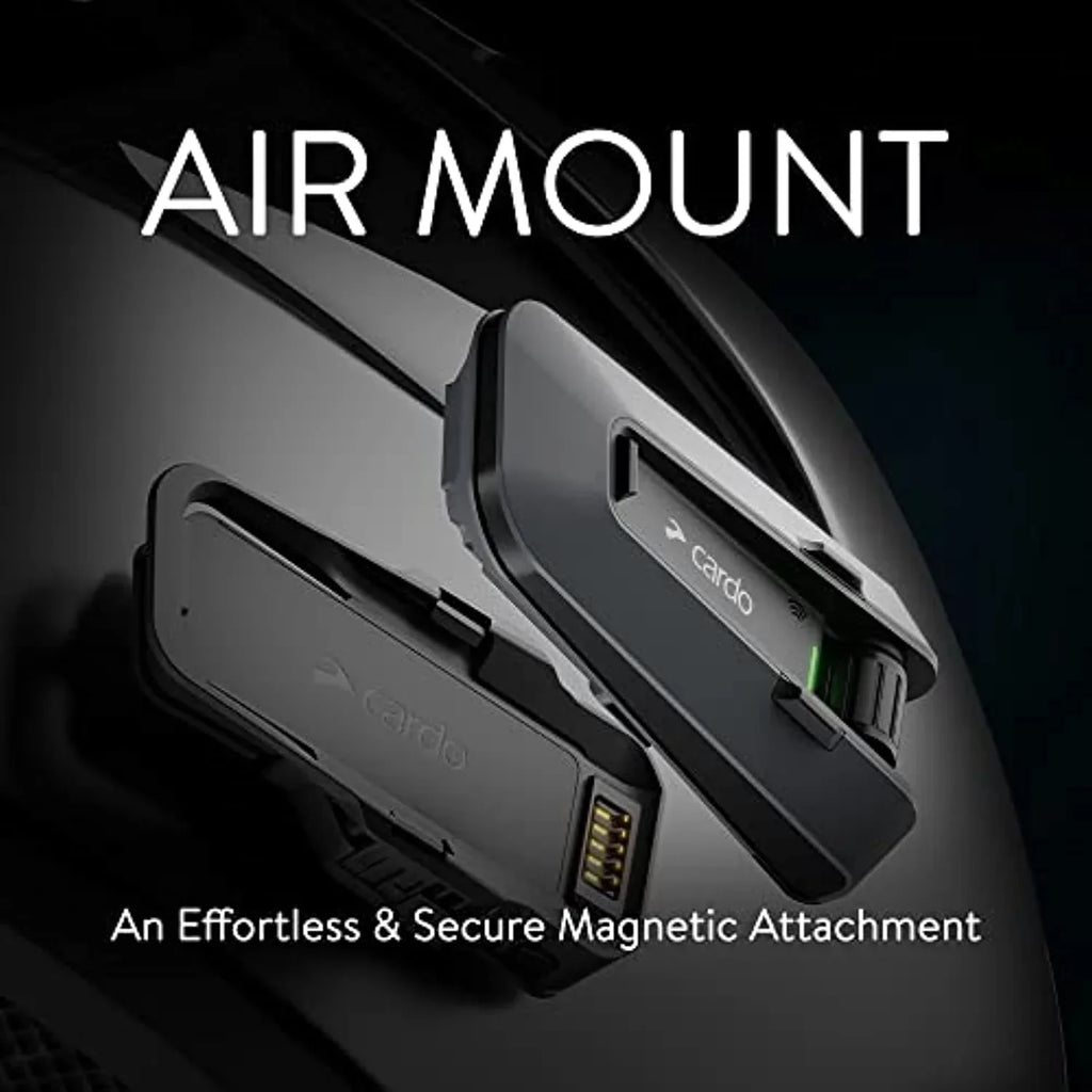 2026 NewCardo PACKTALK Edge Motorcycle Bluetooth Communication System Headset Intercom - Dual Pack