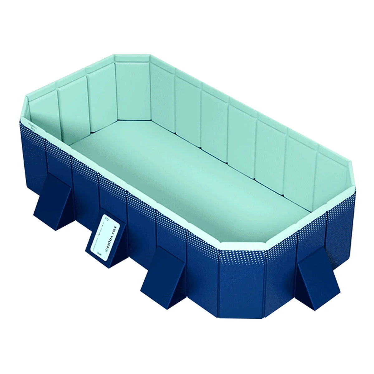 2026 Newmwptoo Foldable Swimming Pool, Installation-free Portable Kids Swimming Pool, Collapsible Inflatable-Free Large Pool, for Adult Puppy Garden Patio