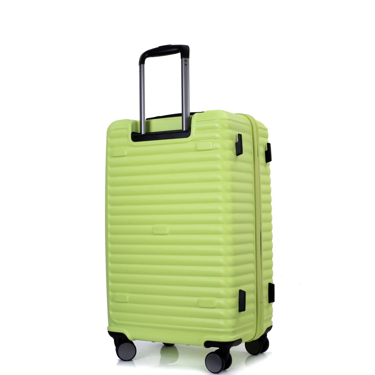 2026 NewPAPROOS 3-Piece Luggage Set (20''/24''/28''), Hardshell Lightweight Suitcase with USB Port and Side Hooks, Travel Luggage with TSA-Lock, Hardside Rolling Luggage for School, Travel, Pink