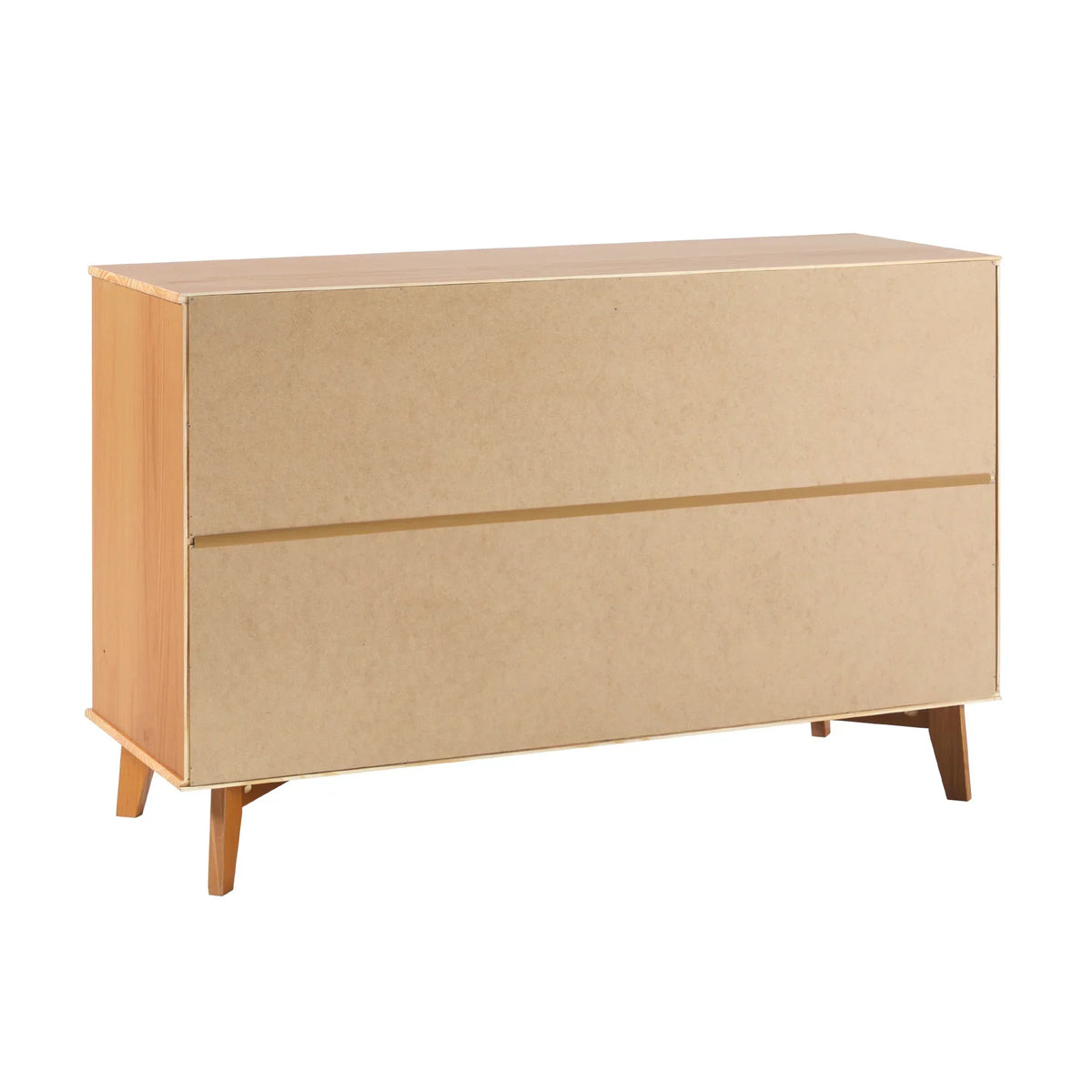 2026 NewWalker Edison Sonoma 6-Drawer Solid Wood Caramel Dresser