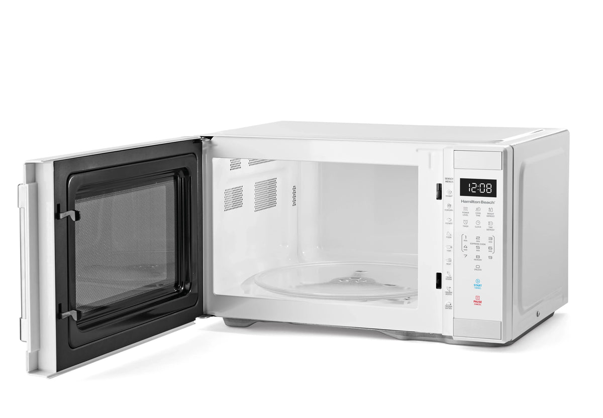 2026 NewHamilton Beach 1.1 cu ft Countertop Microwave Oven, Black and Stainless Steel