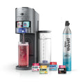 2026 NewNinja Thirsti Drink System Complete Still and Sparkling Customization Drink Kit with CO2 Canister, Flavors, and 48oz Reservoir