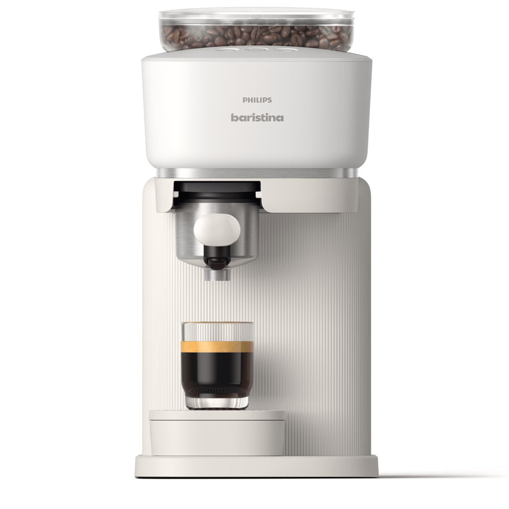 2026 NewPhilips Baristina Automatic Espresso Machine, Milky White