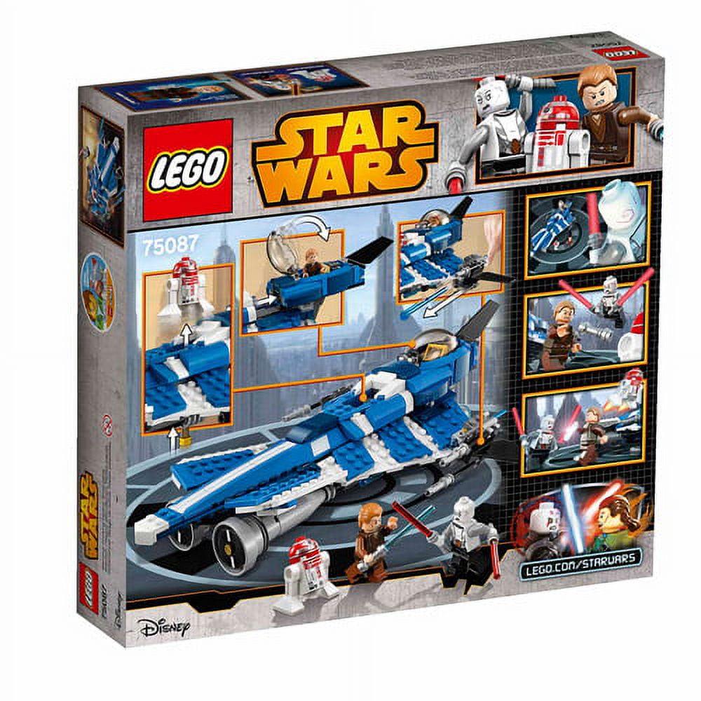 2026 NewStar Wars The Clone Wars Anakins Custom Jedi Starfighter Set LEGO 75087