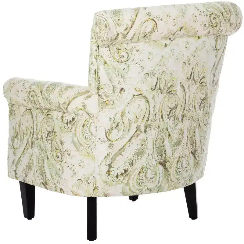 2026 Sillón decorativo tapizado de 1 plaza, beige/verde/azul/rojo