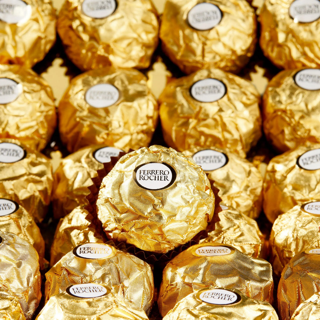 2026 NewFerrero Rocher, Milk Chocolate Hazelnut Candy, 21.2 oz, 48 Count