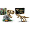 2026 NewLEGO Jurassic World Dinosaur Fossils: Tyrannosaurus Rex Skull and Building Set