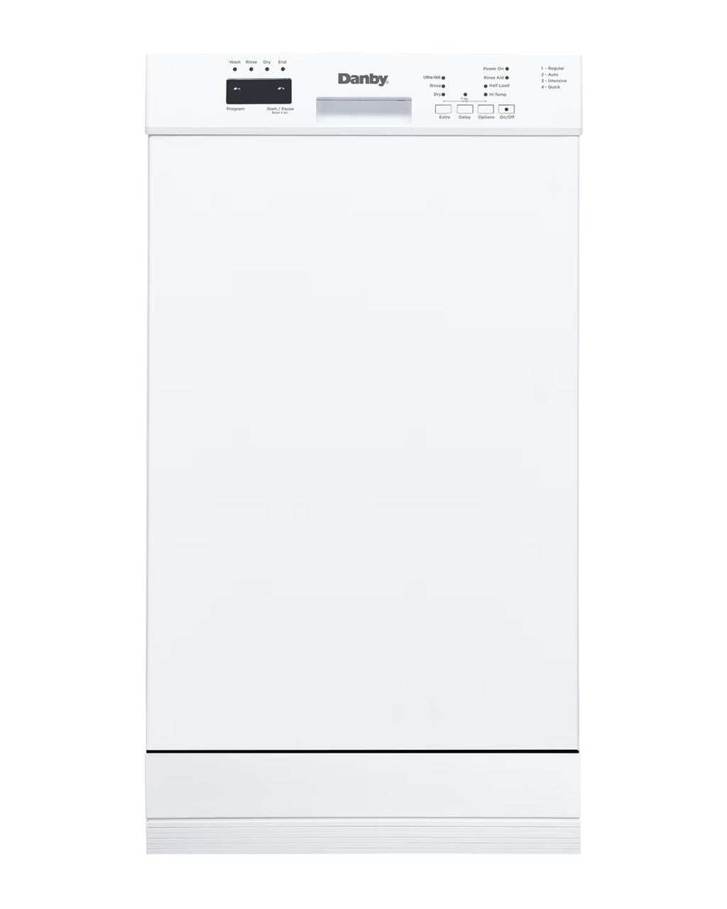 2026 NewDanby DDW18D1ESS 18" Wide Built-in Dishwasher in Stainless Steel