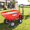 2026 NewRedRock Wheelbarrow Utility Cart Electric Powered Cart 48V28Ah 500W Capacity 500lbs (230kg) Material Debris Hauler 1000lbs Towing