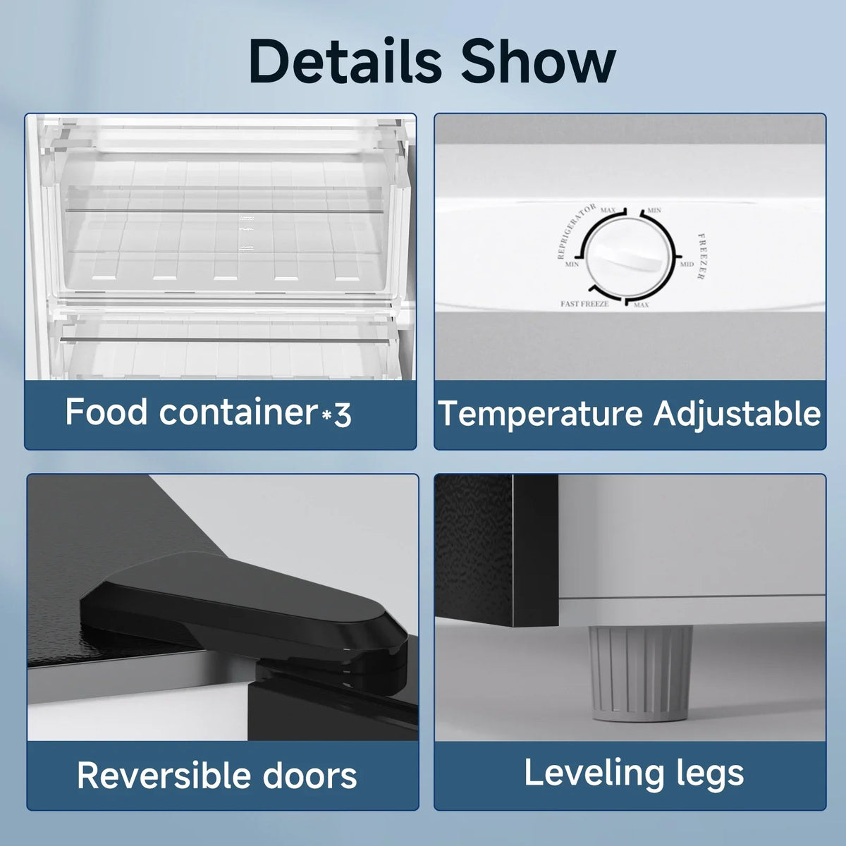 2026 NewBANGSON Upright Freezer, 7.0 Cu.ft Freestanding Freezer, Convertible Upright Freezer/Refrigerator, Single Door for Kitchen, Office, Apartment, Silver