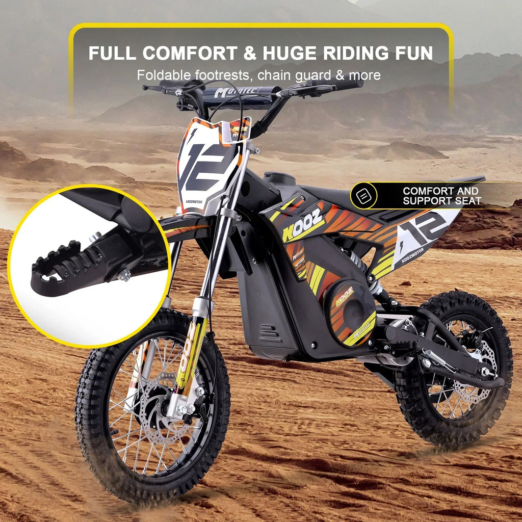 2026 NewMotoTec 36v 1000w (HP112E) Electric Dirt Bike Blue