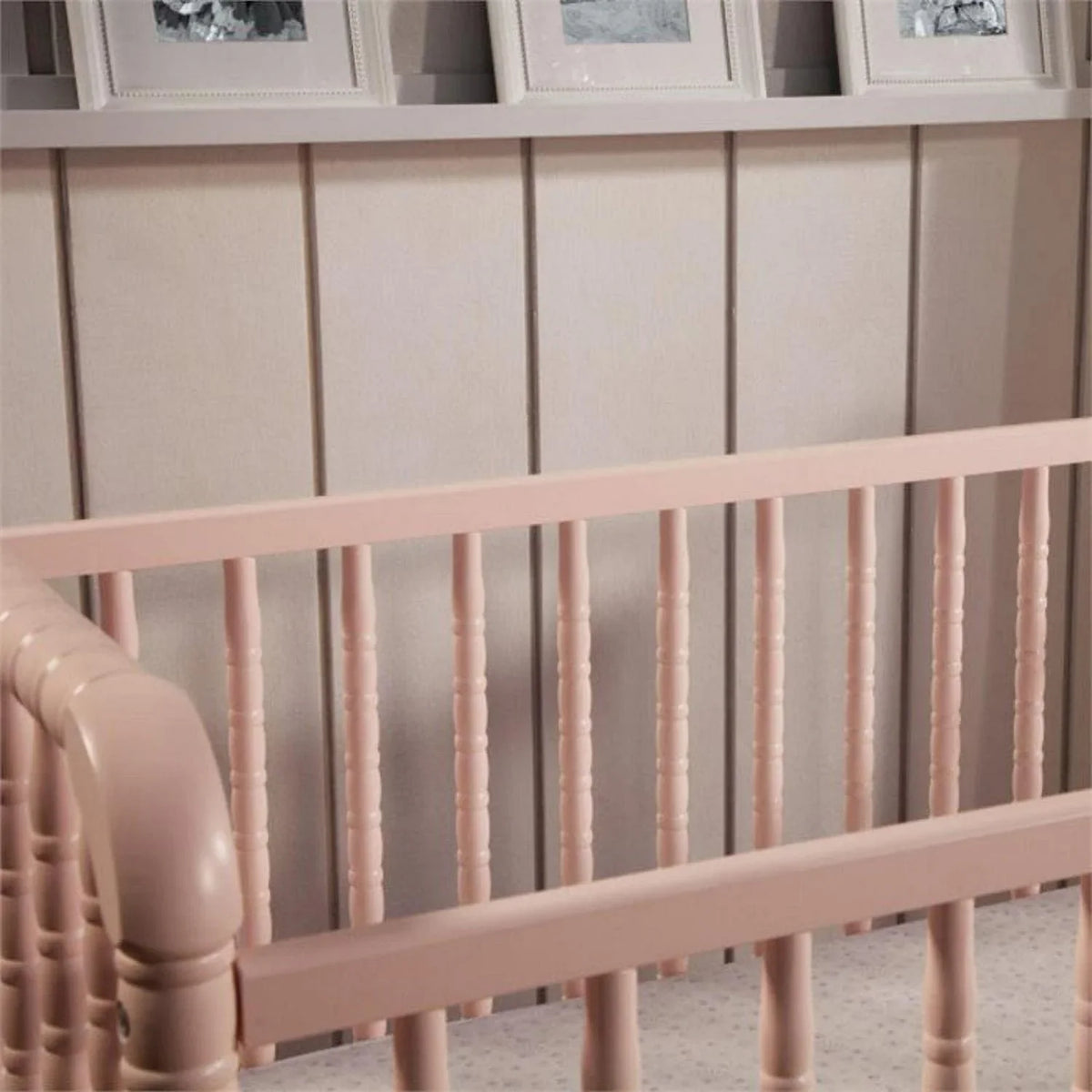 2026 NewDaVinci Jenny Lind 3-in-1 Convertible Crib in Pink Blush