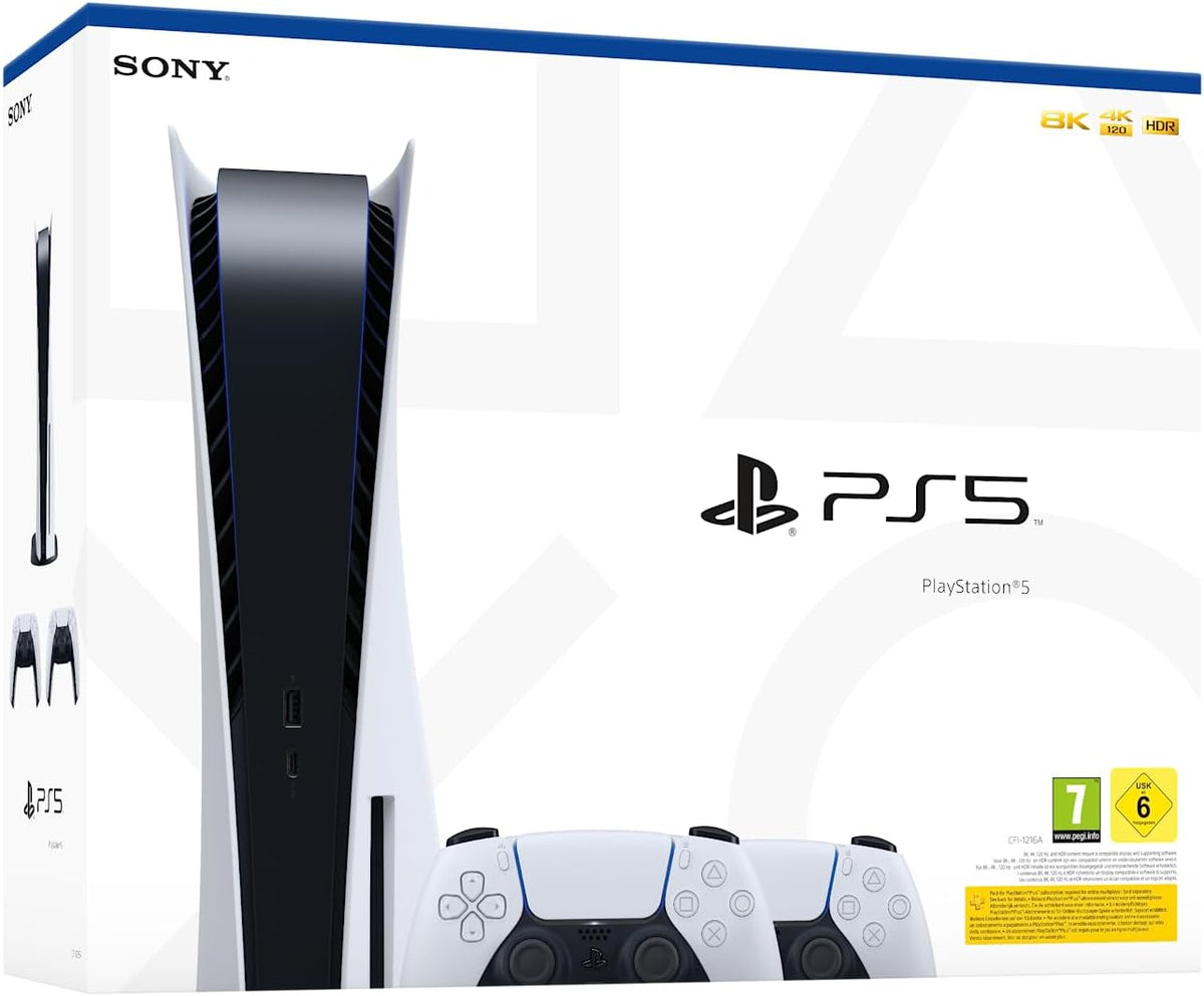 2026 PlayStation 5 Consola edición estándar blanca