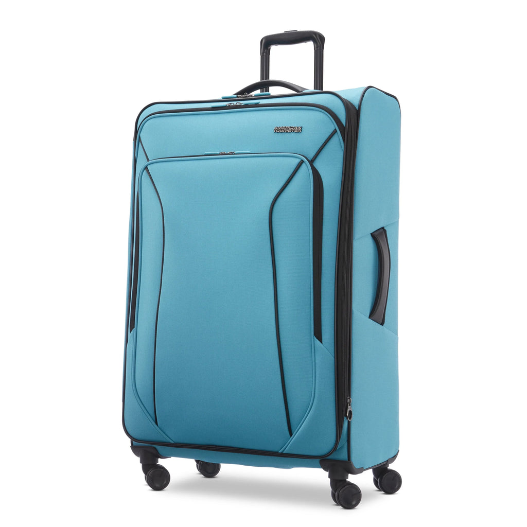 2026 NewAmerican Tourister X-Lite 3-Piece Luggage Set with Spinner Wheels - Light Grey