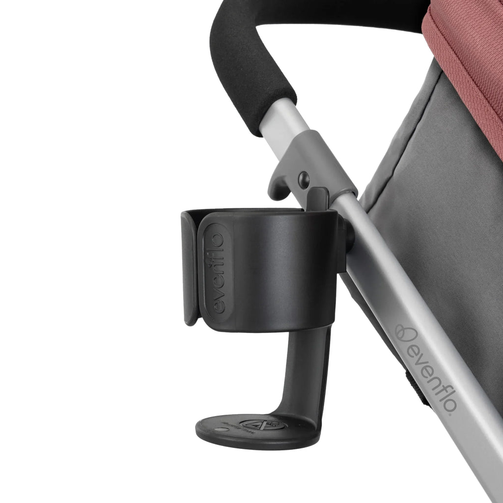 2026 NewEvenflo Omni Plus Modular Travel System with LiteMax Sport Infant Car Seat, Mylar Gray, Unisex