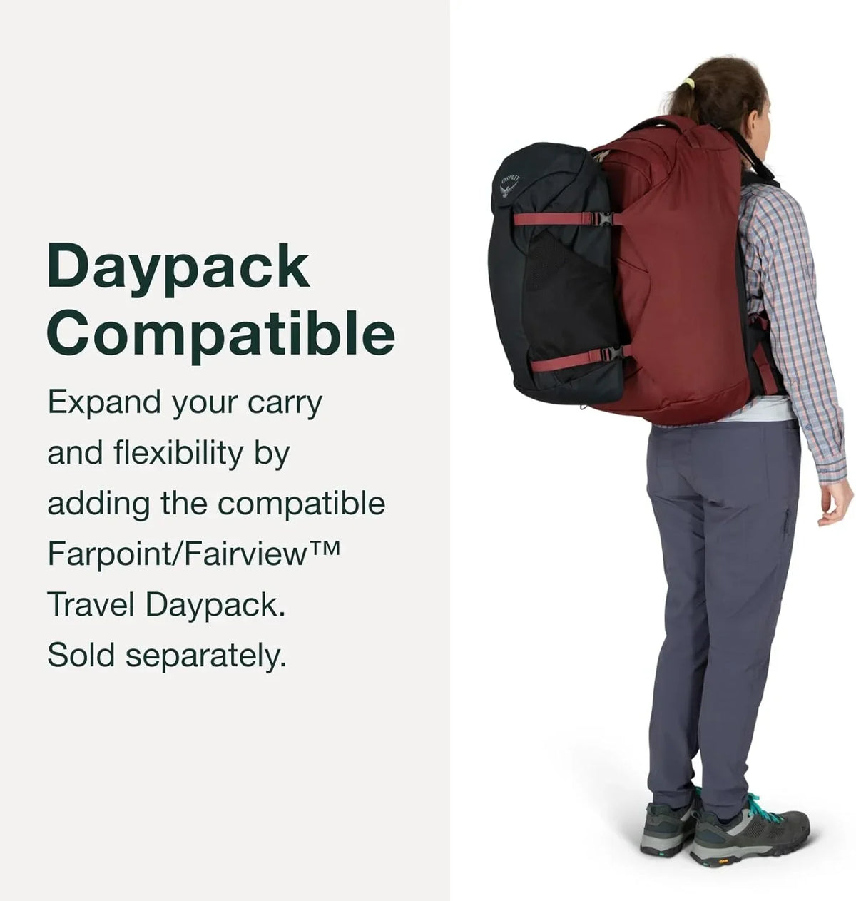 2026 NewOsprey Fairview 40L Womens Travel Backpack - Winter Night Blue