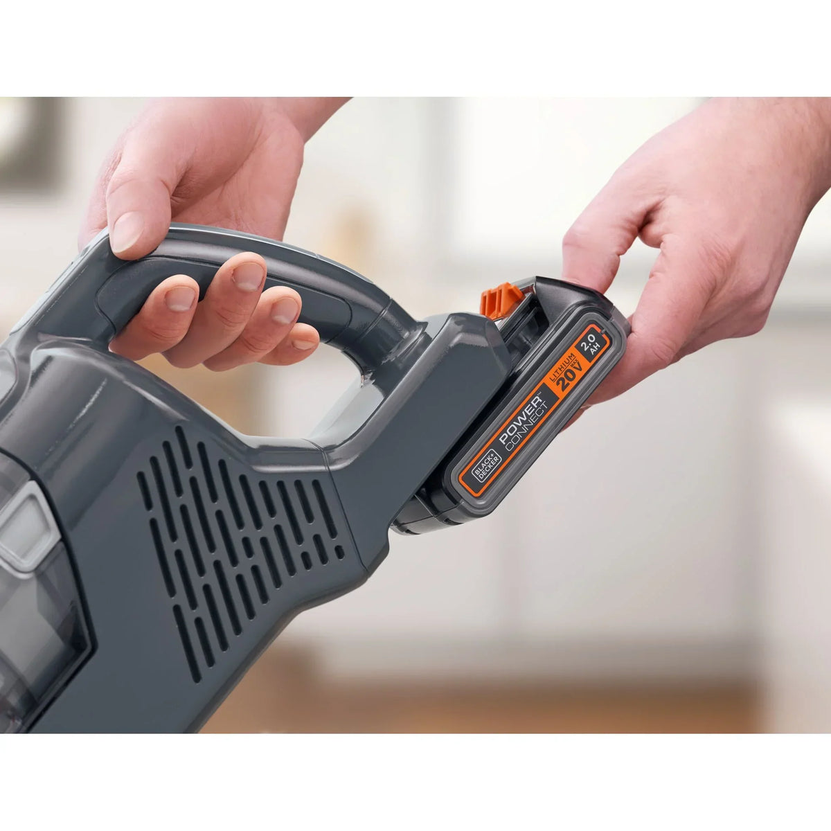 2026 NewBLACK+DECKER POWERSERIES+ 20V MAX* Cordless Stick Vacuum Kit, for Carpet and Hard Floors, Convertible to Handheld, 44 Minute Run-time, for Daily Cleaning, BHFEA18D1