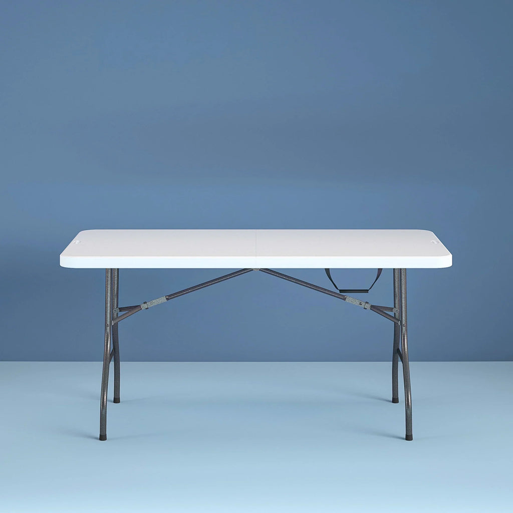 2026 NewCosco 6 Foot Folding Table In White Speckle