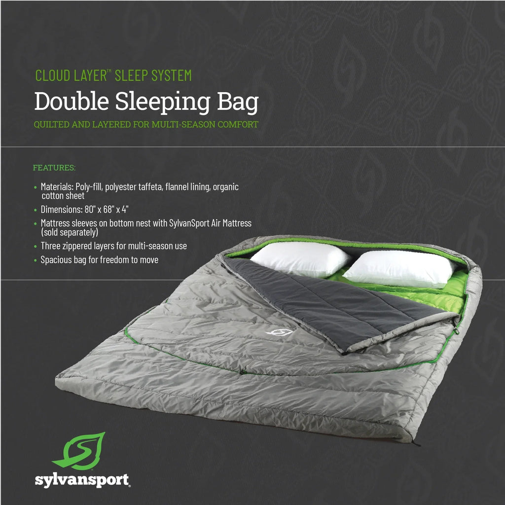 2026 NewSylvanSport Cloud Layer Double Sleeping Bag